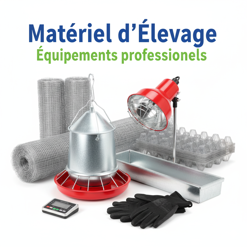 Matériel d'élevage professionnel - Équipements DEAG Gabon
